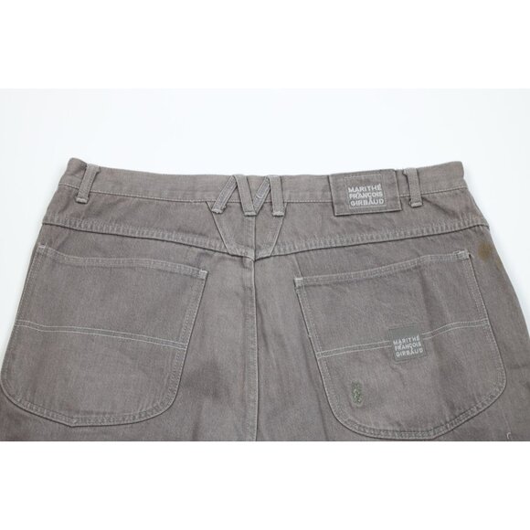 Vintage 90s Marithe Francois Girbaud Mens 40x26 Distressed Baggy Denim Jeans - Picture 14 of 16